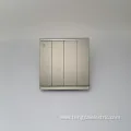 2 Gang 2 Way Wall Light Switch Socket